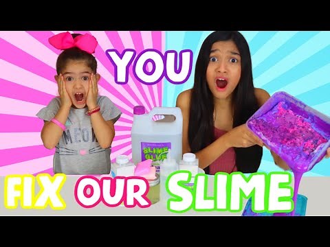 OUR FAN'S FIX OUR SLIME CHALLENGE!!!!