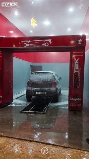 The EZYTEK automatic Car Jet Wash Plant is a revolutionary, cutting-edge, Auto Jet-Foam-Wax Cycle