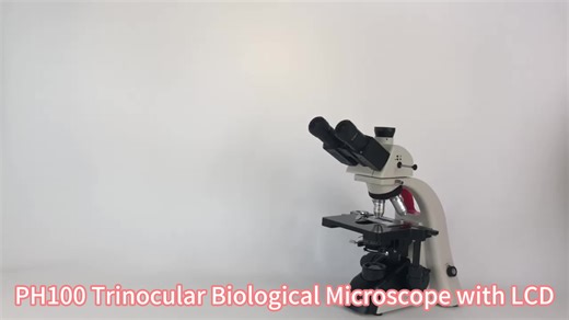 Phenix PH100-3B41L-IPL Professional Trinocular Biological Microscopes LED Binocular