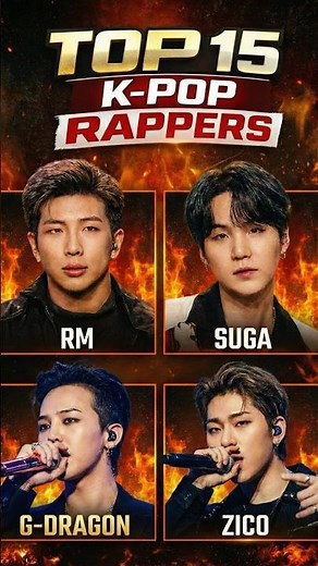 Top 15 K-Pop Rappers