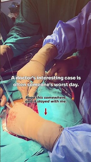 What does doctor mean by an interesting case
