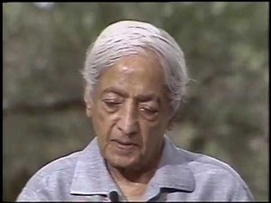 On homosexuality | J. Krishnamurti