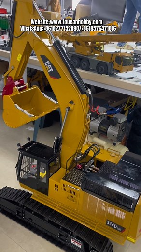 146K views · 3.8K reactions | Reporting in as a new "member" of the office: the huge 1/8 RC hydraulic excavator CAT 374! It seems this office space is limiting its capabilities. What mission would you like to see it perform next? #RCmodel #RCworld #RClife #RClover #RCcommunity #RCtoys #RC #Excavator #Toucanhobby | Toucan RC Hobby | Facebook