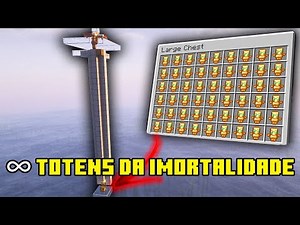 🔥How to Make the BEST IMMORTALITY TOTEM FARM in Minecraft!!!🔥