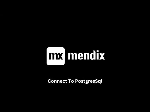 Mendix #21 Connect To Postgres Sql Database #mendix #lowcodeplatform #lowcode #postgres #pgadmin
