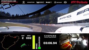 Behold the fastest ever lap of the Nurburgring-Nordschleife onboard the 919 Evo! 😮👏 🎥 Porsche | WTF1