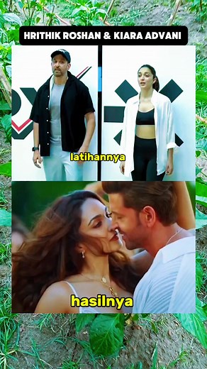 Hrithik Roshan dan Kiara Advani 🥰🩵 #50 #bollywood #india #indialovers #populer #fyp #kmd semua orang SEMUA ORANG | Ria Susanti