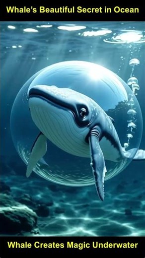 A Whale’s Beautiful Secret Beneath the Ocean 🫧 | 3D Short Film