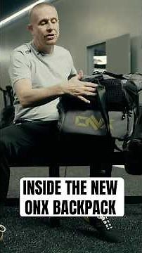 Inside The New ONX Backpack | #UFC #MMA #MixedMartialArts #GymGear #Shorts