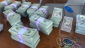Routine traffic stop leads to large cash seizure