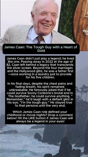 James Caan: The Tough Guy with a Heart of Gold