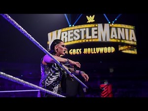 Rhea Ripley Entrance after winning the Royal Rumble: WWE Raw, Jan. 30, 2023