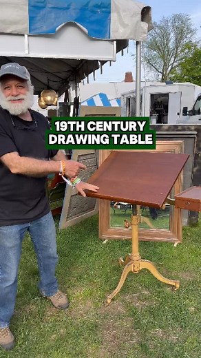 We have a great adjustable chestnut drawing table by Keuffel & Esser, with well-preserved original stenciling and paint. Give us a call or send us a message to purchase! 📍Sturtevant’s North Field 🚛Shipping available everywhere! 📐26 in. W x 22 in. D x 30-40 in. H (adjustable!) Drawer: 1 ft L x 6 1/2 in. W #oldegoodthings #antiques #antiquestore #antiqueshop #antiquefurniture #interiordesign #architecturalsalvage #drawingtable #artstudio #artist #artistsofinstagram #drawing #chestnut #1800s #18