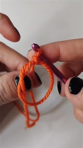 How to Crochet a Magic Ring✨ | Amigurumi Tutorial #shorts