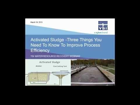 YSI Webinar | Activated Sludge | 3 Things to Improve Process Efficiency
