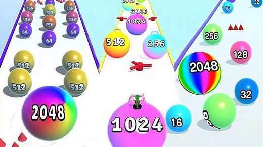 2048大集合啦 你玩过哪种2048跑酷呢？