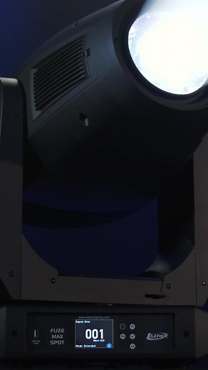 21K views · 352 reactions | The FUZE SPOT MAX is designed for any application where fully automated spot fixture with outstanding and compelling color range and quality is required. Two rotating gobo wheels, one fixed gobo wheel, animation wheel, dual frost, prism and iris round out its comprehensive feature set in this quiet and extremely powerful automated spot fixture.#shorts #elationprofessional #RGBMA #movinghead #DMX#RotatingGobos | Elation Professional | Facebook