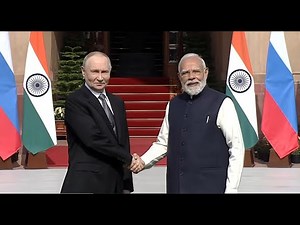LIVE: PM Modi meets Russian President Vladimir Putin at Hyderabad House, New Delhi
