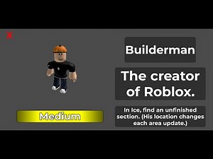 How To Get Builderman in Find The Robloxians!
