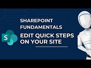 How to Edit Automate Quick Steps on Your Site | Microsoft SharePoint Fundamentals