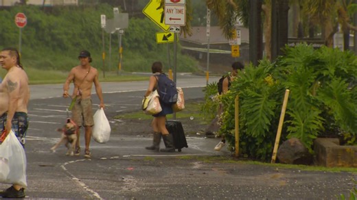 Emergency shelters open across Hawaii amid dangerous flooding