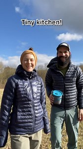 Tiny kitchen in our backpack! #gear #cooking #mealprep | Thruhikers