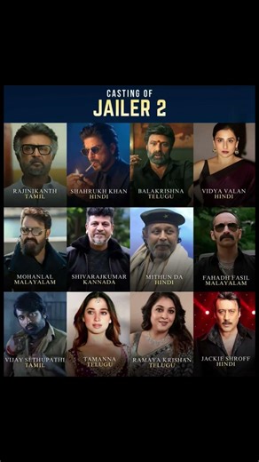 Jailer 2 cast Ever is assembling.😱