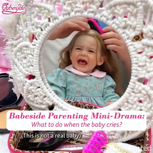 Why is Daisy crying? It turns out someone didn't know how to brush her hair and hurt her. It's time for parents to learn how to brush their children's hair.💇‍♀️Come see how to properly care for your reborn doll's hair~ 🛍️ Shop Now: Limited stock—don’t miss out! 📦 Fast Shipping (Within 24 Hours!) ✅ Thousands of 5-Star Reviews 💌 30-Day Money-Back Guarantee | Babeside