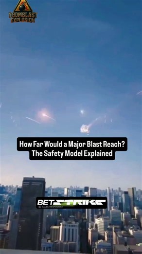 BoomBlastExplosion on Instagram: "This is a scientific safety model, not a prediction. It visualizes what a nuclear-scale detonation could look like in a major urban center—showing blast zones, thermal exposure, and fallout patterns to help the public understand real emergency procedures. These models exist for one purpose: disaster preparedness. No panic. No fear. Just clear, science-backed information designed to save lives. Understanding how a blast wave moves, how heat radiates, and how fall