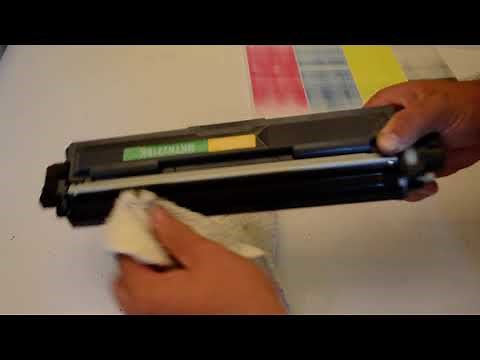 How To Clean an MFC 9130-CW Brother Toner Cartridge