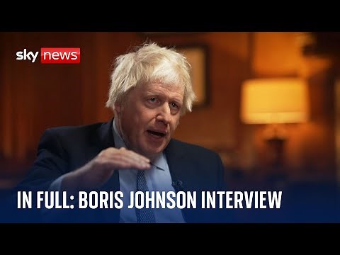 In full: From Brexit to partygate - Boris Johnson sits down with Sky News