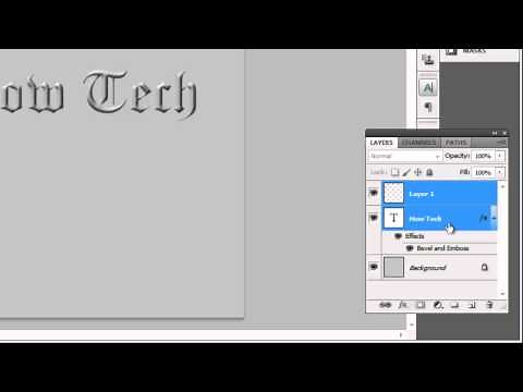 How to Create Metal Texture in Photoshop CS5