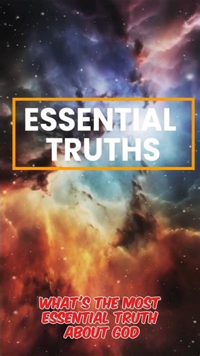 GOD'S UNITY Essential Truth #shorts
