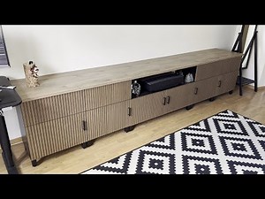 Making a Cabinet to Hide Vividstorms Motorized Screen
