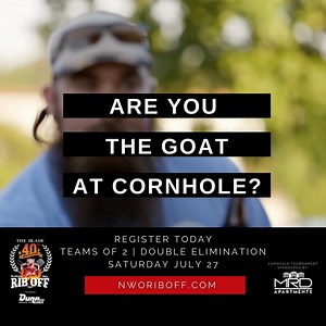 The 2024 NWO Rib Off Cornhole Tournament is this weekend! There is still time to register your team now at nworiboff.com | Explore 419 | Facebook