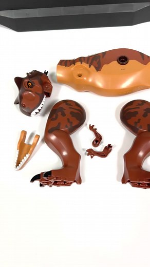 LEGO Jurassic World T. rex Dinosaur How To Build #fypシ #LEGO #asmr #Jurassic