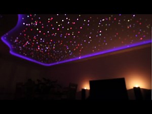 Fiber Optic Ceiling Pumps To The Beat
