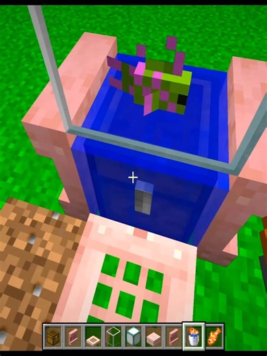 Mini Aquarium in Minecraft 0 #minecraft