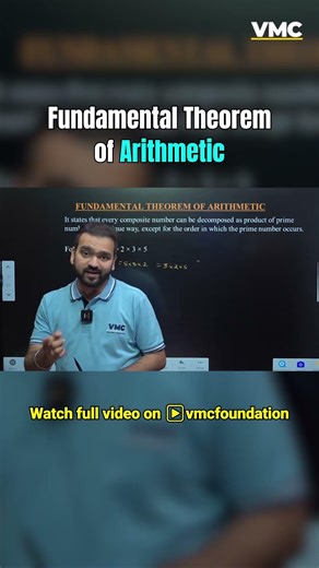 Class 10 Real Numbers 🔥 Fundamental Theorem of Arithmetic Explained #boardexam2026 #class10