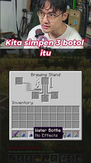 Tutorial Bikin Splash Potion of Infestation di #Minecraft