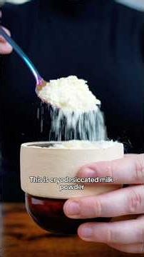 How I’m making “double” milk for the barista championship