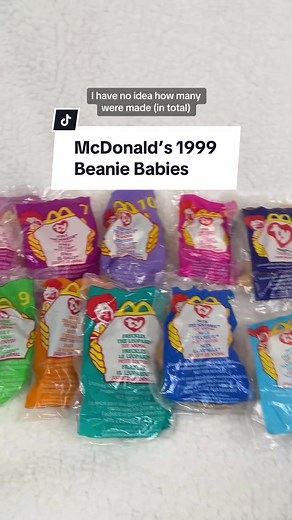 Collectible Beanie Babies and Vintage Toys | Nostalgic 2000s McDonald's Toys