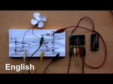 Control rotation and speed with Micro:bit