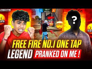 🔥FREE FIRE NO.1 ONE TAP LEGEND 😱| PRANKED ON ME 🤬| 1 VS 4 | #gbo #freefire