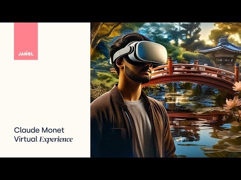 360 VR 3D 8K Claude Monet Experience - Dive into 8 Masterpieces in VR | JAḾEL Immersive Art