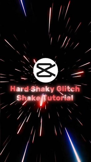 Capcut hard shaky glitch tutorial | Capcut - Tutorial | #capcut #tutorial #anime #edit #shorts