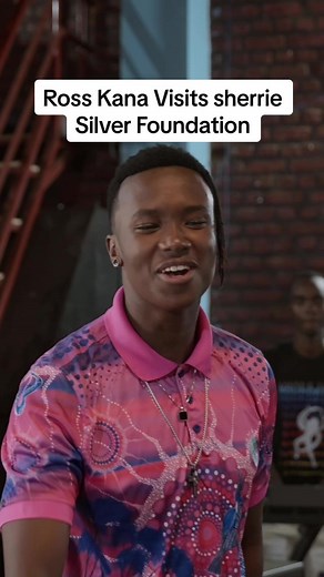 Ross Kana Visits Sherrie Silver Foundation