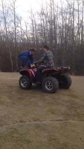 Backwards catwalk on quad #snowmobile | Sardar