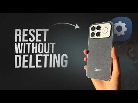 How to Reset Android without Deleting Anything (tutorial)