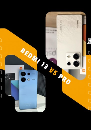 Redmi Note 13 vs. Redmi Note 13 Pro – The Ultimate Smartphone Comparison! 🔥 In this TechDuel, we compare the Redmi Note 13 and Redmi Note 13 Pro, two of Xiaomi's latest releases! 📱⚡ Whether you’re looking for an affordable smartphone or a feature-packed device, we break it all down so you can make the best choice for YOU. From performance to camera quality and battery life, we cover it all! 💡 Key Features of the Redmi Note 13 Processor: MediaTek Dimensity 6080 Camera: 100 MP 2 MP depth sensor